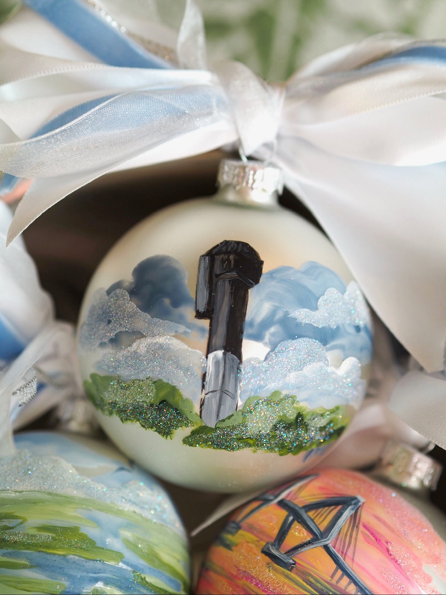 The Charleston Light Ornament